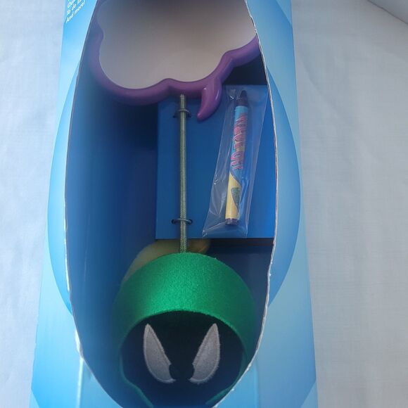 Vintage Marvin the Martian Fuzzy Bubble Thoughts Message Board NIB - Picture 3 of 10